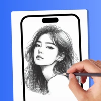 AR Drawing - Trace to Sketch